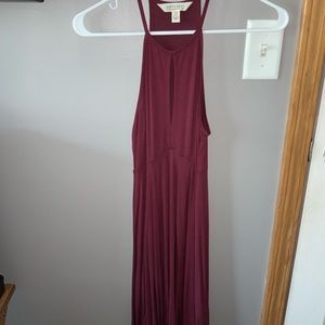 Maroon Dress